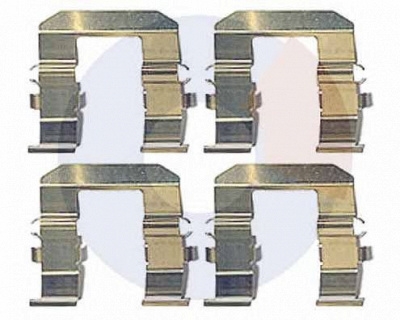 CARRAB BRAKE PARTS 2427 -  Комплектующие, колодки дискового тормоза